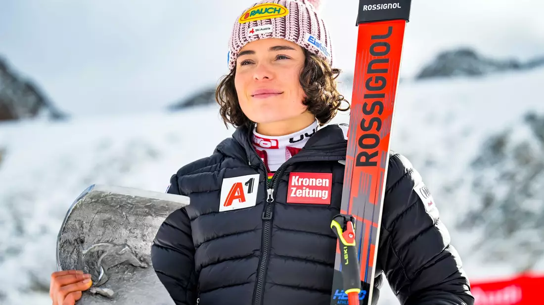 Beendete die Leiden der Österreicherinnen: Julia Scheib. - Bild: Gian Ehrenzeller/KEYSTONE/dpa