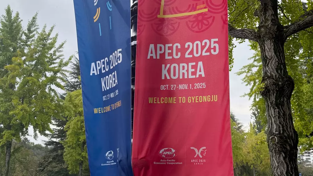 Der Apec-Gipfel findet in Südkorea statt.  - Bild: Anna Ringle/dpa