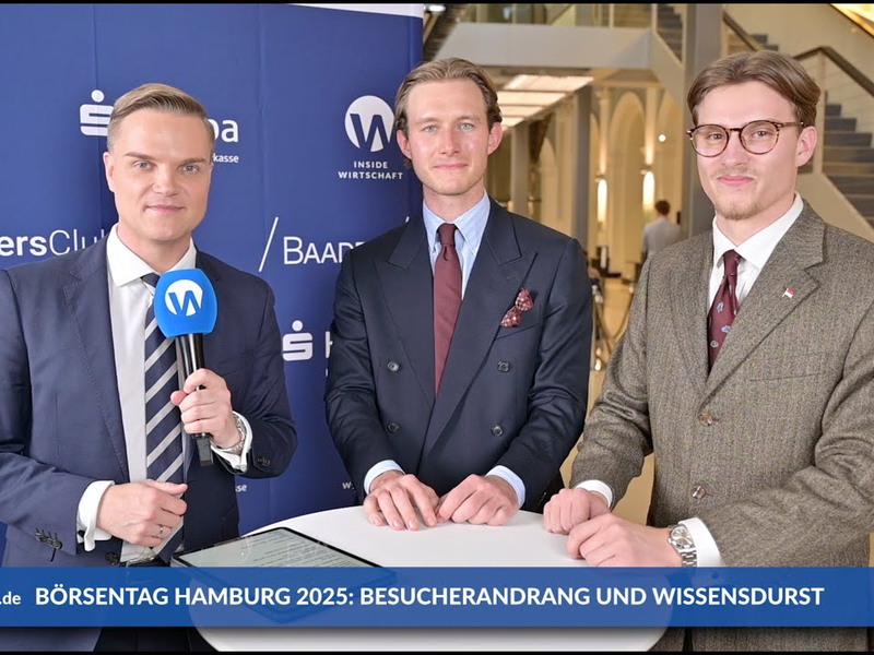 Claas Henke/ Kenny Hutschenreuter (HBK): „Die Zielgruppe beim Börsentag Hamburg ist jünger geworden - Foto: inside-wirtschaft.de