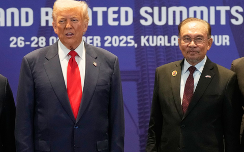 Trump ist Ehrengast bei Asean-Gipfel in Malaysia.  - Foto: Mark Schiefelbein/AP/dpa
