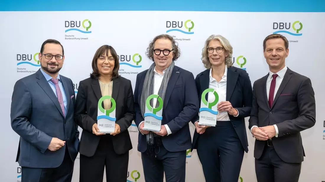 Ökologie ist Motor der Ökonomie / DBU verleiht Deutschen Umweltpreis in Chemnitz - Bild: presseportal.de