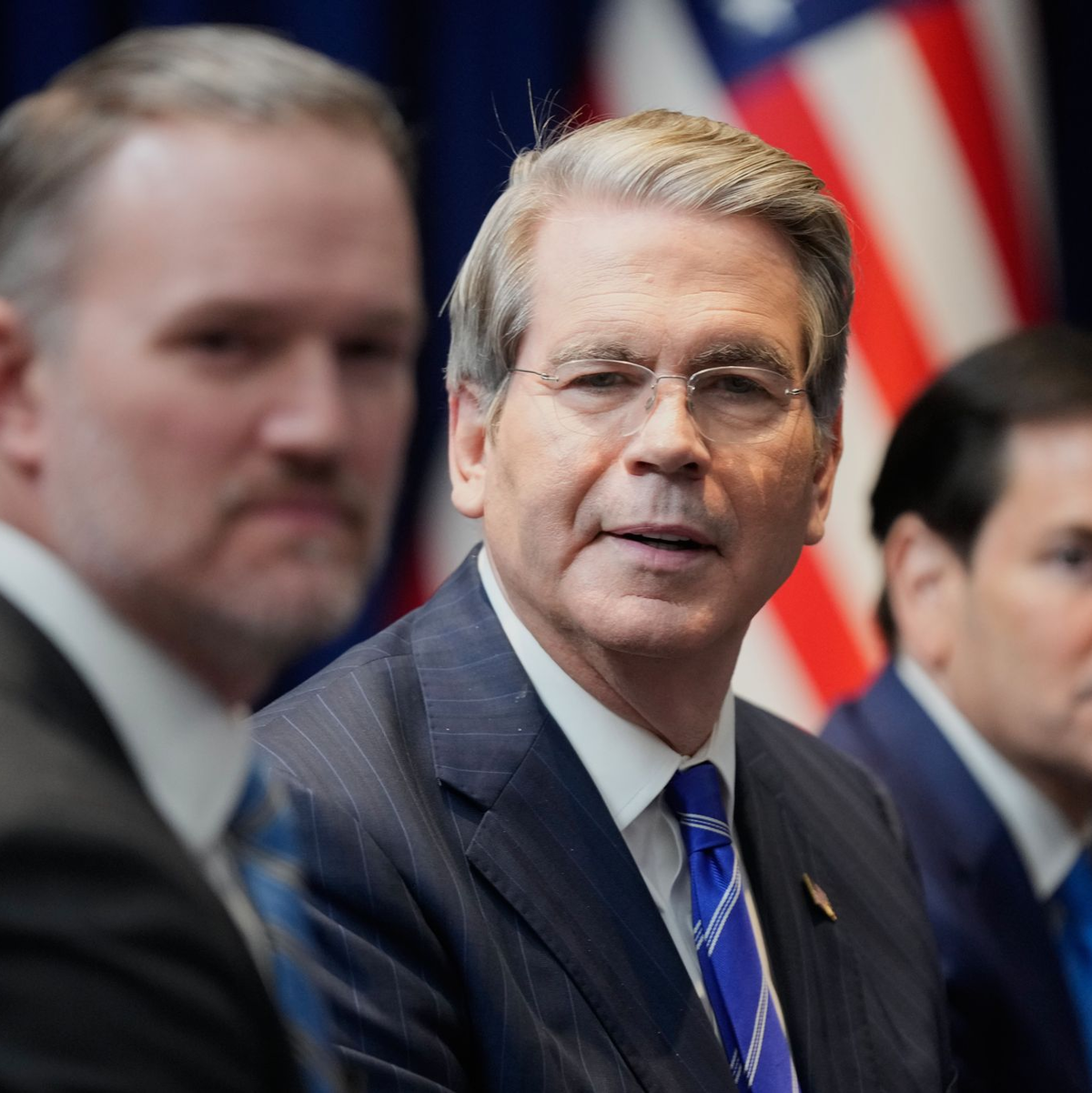 Die US-Seite ist mit den Verhandlungen zufrieden. - Foto: Mark Schiefelbein/AP/dpa