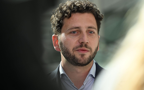 Die Aussagen des Kanzlers seien ihm zu pauschal, sagt der Co-Vorsitzende der Grünen, Felix Banaszak. (Archivbild) - Foto: Shireen Broszies/dpa