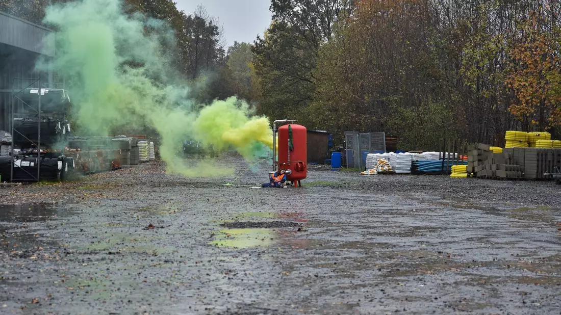 FW Wenden: Jahresabschlussübung der Freiwilligen Feuerwehr der Gemeinde Wenden - Bild: presseportal.de