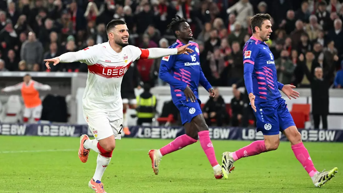 Brachte Mainz in Führung: Nadiem Amiri - Bild: Marijan Murat/dpa