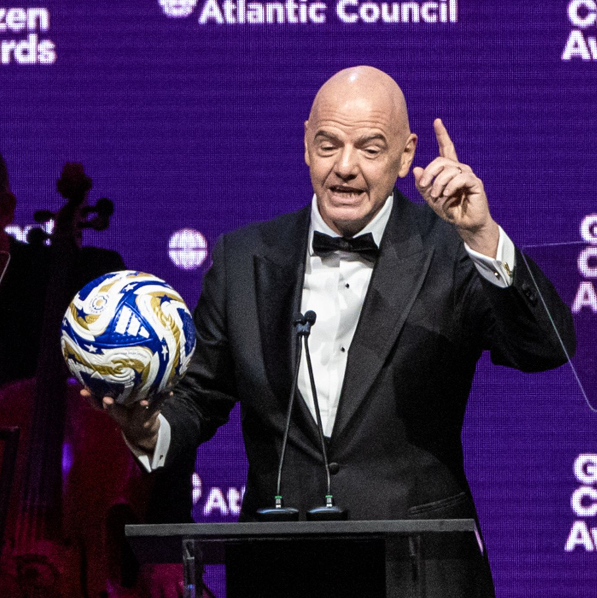 Schon über 1 Million Tickets weg: FIFA-Präsident Gianni Infantino spricht von «Meilenstein». (Archivbild) - Foto: Stefan Jeremiah/FR171756 AP/dpa