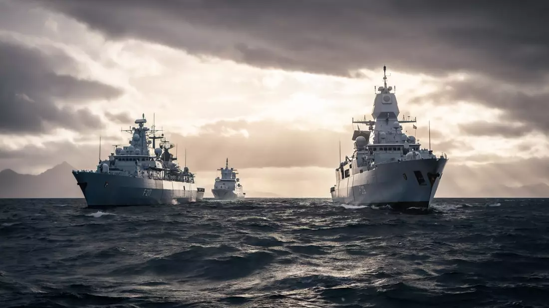 Maritime Verteidigungsfähigkeit: Erfolgreicher Schießabschnitt der Deutschen Marine am Polarkreis - Bild: presseportal.de
