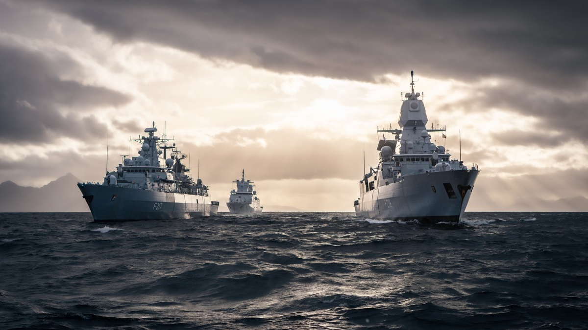 Maritime Verteidigungsfähigkeit: Erfolgreicher Schießabschnitt der Deutschen Marine am Polarkreis - Foto: presseportal.de