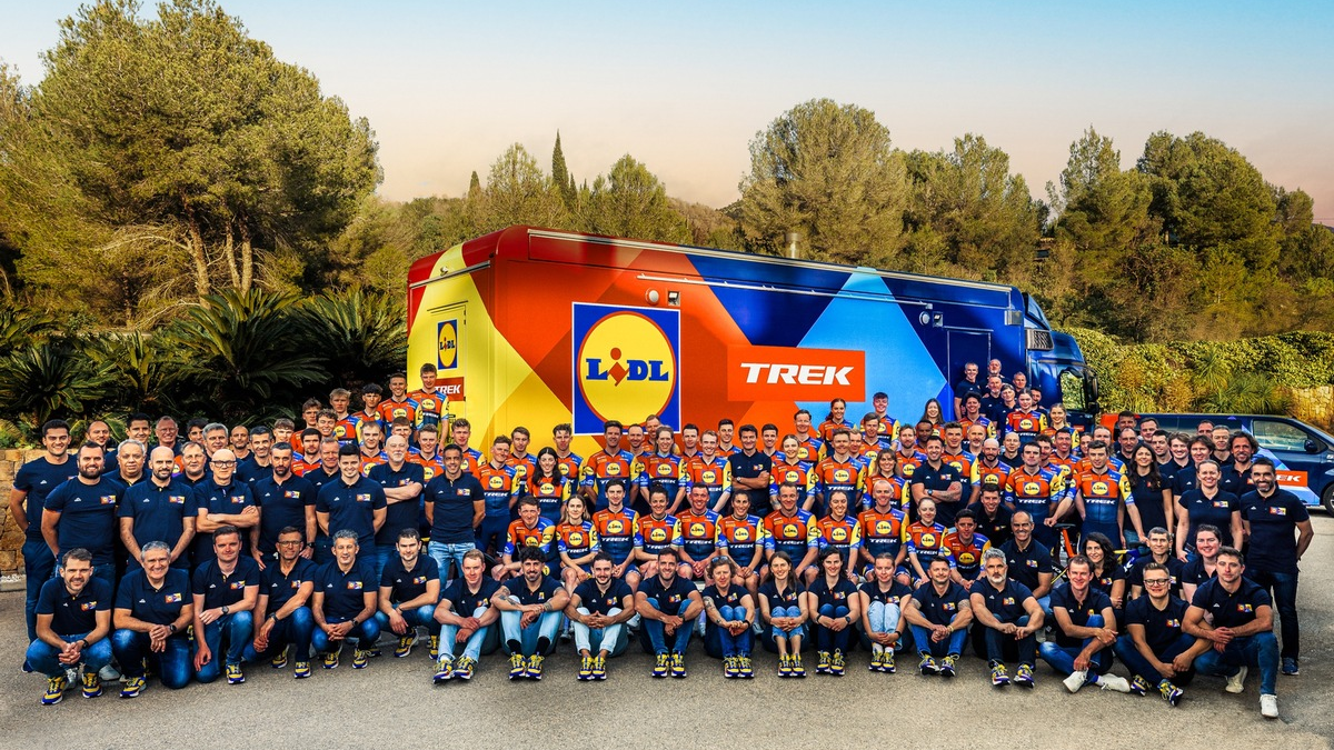 Erfolgreicher Vertragsabschluss: Lidl erwirbt Mehrheitsbeteiligung an Lidl-Trek mit dem Ziel, das beste Radsportteam der Welt zu werden - Foto: presseportal.de