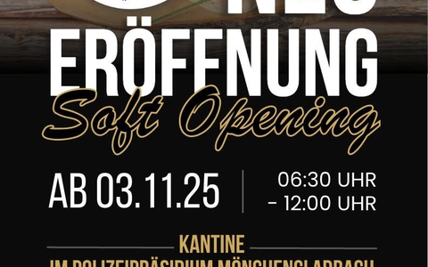 POL-MG: Mehr als nur Kantine - Neueröffnung im Polizeipräsidium Mönchengladbach - Foto: presseportal.de