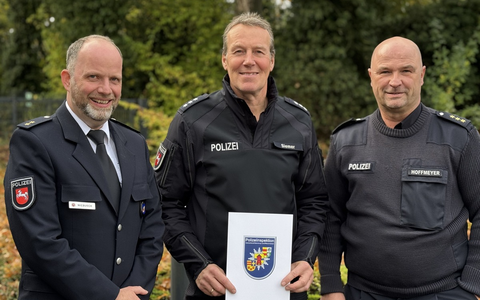 POL-DEL: Landkreis Oldenburg: Neuer Leiter der Polizeistation Großenkneten - Foto: presseportal.de