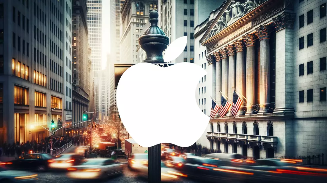 Apple se enfrenta a una semana crucial: resultados trimestrales bajo la lupa Illustration mit AI erstellt übermittelt durch boerse-global.de