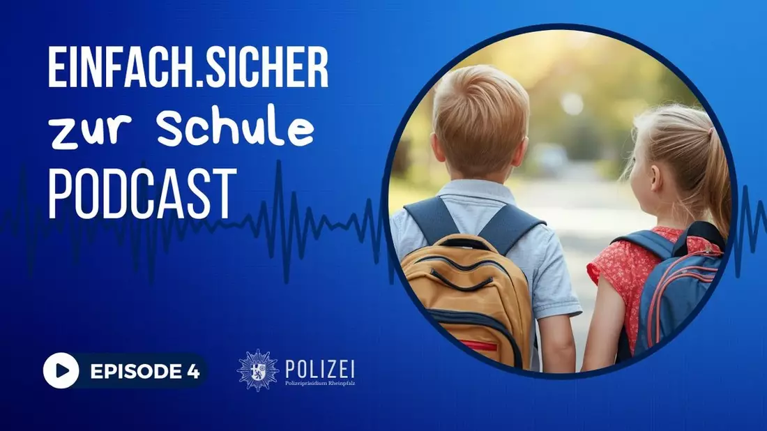 POL-PPRP: Neuer Kinder-Podcast Sicher zur Schule! - Tipps für einen sicheren Schulweg - Bild: presseportal.de