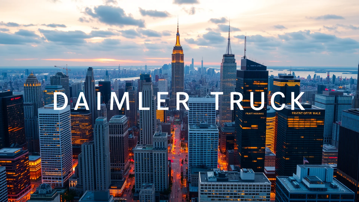 Daimler Truck Aktie: Verkaufssignal! - Foto: über boerse-global.de