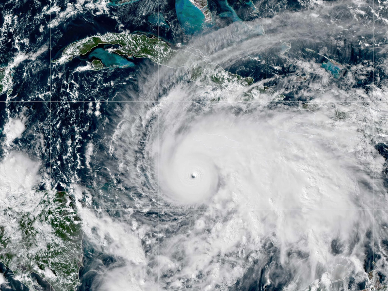 Hurrikan «Melissa» hat in der Karibik zahlreiche Menschen getötet und großen Schaden angerichtet. - Foto: Goes-19/Cira/Noaa/Planet Pix via ZUMA Press Wire/dpa