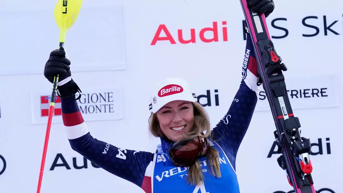 Mikaela Shiffrin könnte ein Star der Spiele werden. - Bild: Piermarco Tacca/AP/dpa