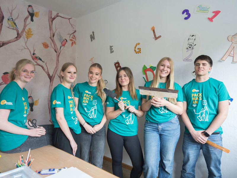 dm-Lehrlinge: 72 Stunden - Foto: dm/Wolfgang Lienbacher über pressetext.de