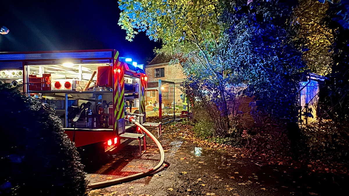 FW-SE: Zimmerbrand in Heidmoor - Foto: presseportal.de