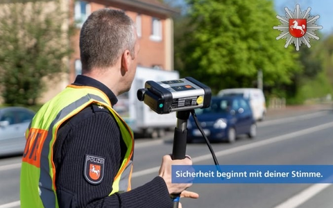 POL-NI: Facebook-Aktion der Polizei Nienburg/Schaumburg - Bürgerinnen und Bürger bestimmen wo die Polizei Geschwindigkeitskontrollen durchführt - Foto: presseportal.de