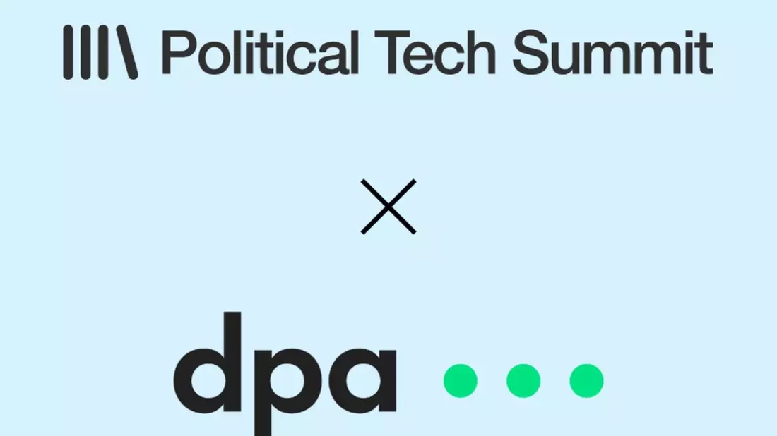 dpa becomes partner of the Political Tech Summit - Bild: presseportal.de