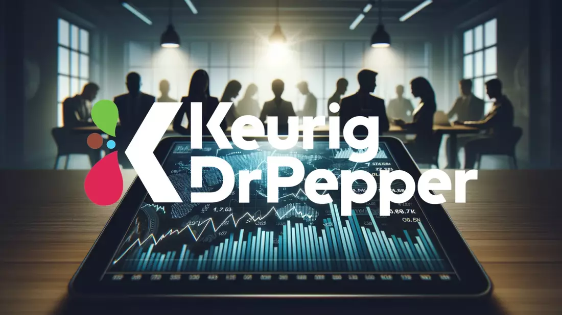 Keurig Dr Pepper Shares Rally on Strategic Revamp and Strong Earnings Illustration mit AI erstellt übermittelt durch boerse-global.de