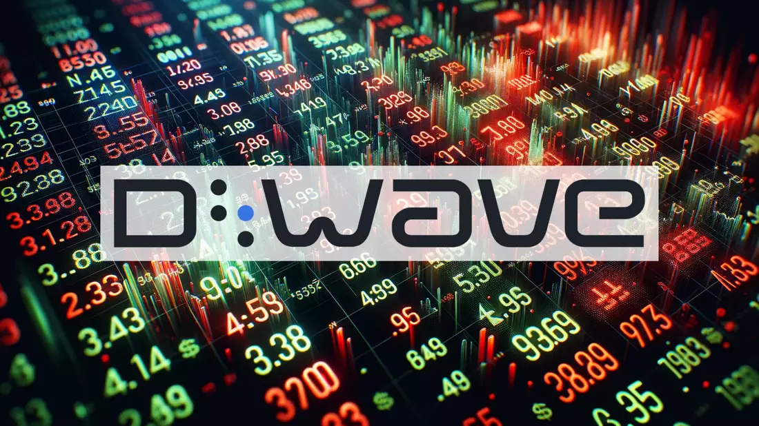 D-Wave Quantum Shares Experience Market Turbulence Illustration mit AI erstellt übermittelt durch boerse-global.de