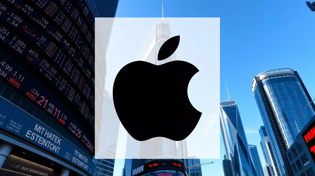 Apple supera la histórica barrera de los 4 billones de dólares en bolsa Illustration mit AI erstellt übermittelt durch boerse-global.de