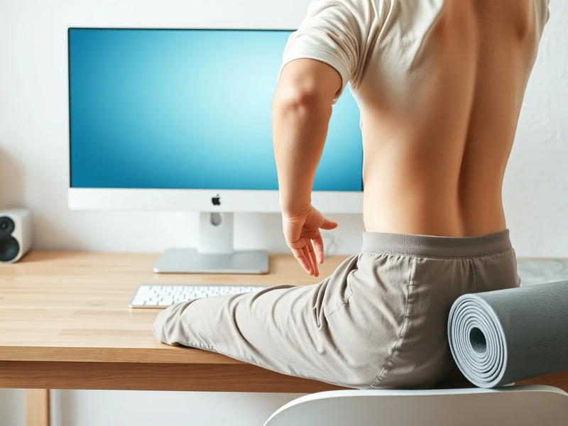 Rückenschmerzen: Fünf Minuten täglich für einen gesunden Rücken - Foto: über boerse-global.de