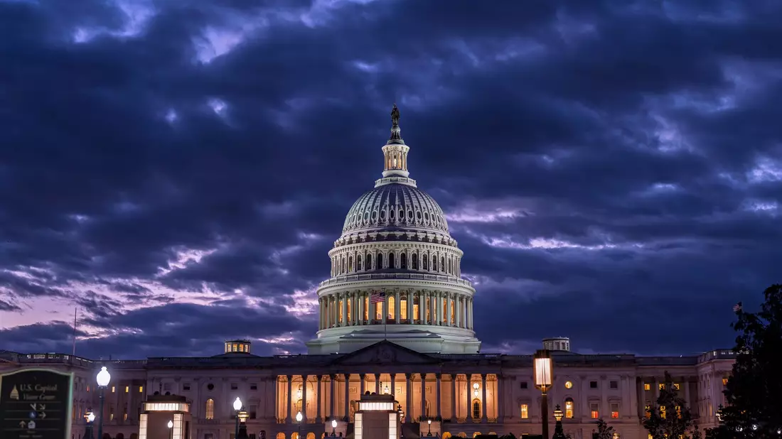 Seit mehr als einem Monat dauert der Shutdown in den USA an. - Bild: J. Scott Applewhite/AP/dpa