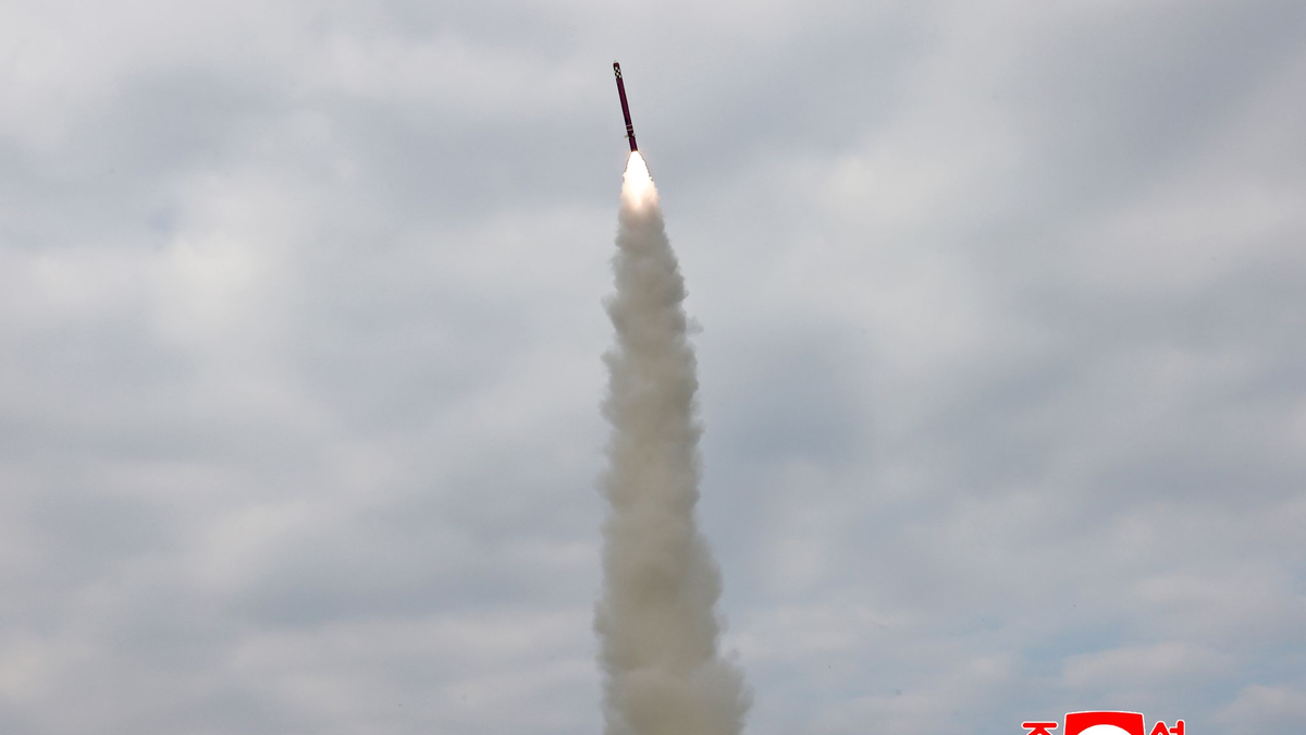 Kurz vor dem Trump-Besuch in Südkorea testet Nordkorea mehrere Marschflugkörper. - Foto: Uncredited/KCNA via YNA/dpa
