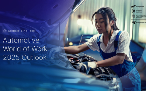 Autoindustrie im Umbruch / Deutschland zwischen Umstrukturierungen, E-Boom und Software-Revolution / ManpowerGroup Automotive World of Work 2025 Outlook veröffentlicht - Foto: presseportal.de