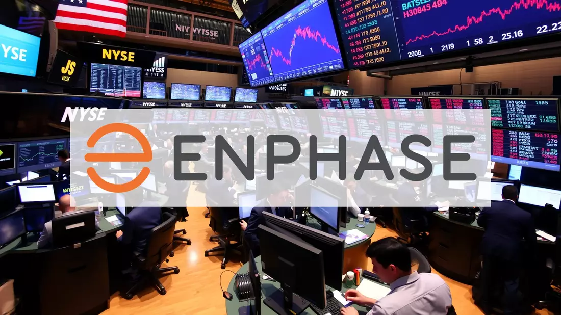 Enphase Energy Shares Tumble on Grim Fourth-Quarter Outlook Illustration mit AI erstellt übermittelt durch boerse-global.de