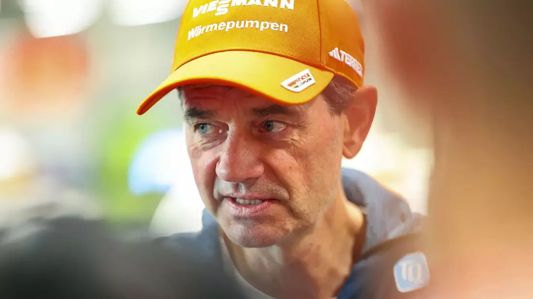Stefan Horngacher hört nach der Olympia-Saison als Skisprung-Bundestrainer auf. - Bild: Daniel Löb/dpa