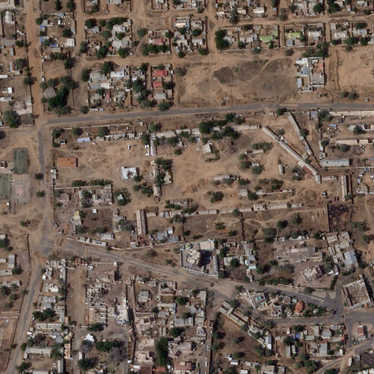 Al-Faschir wurde eingenommen. (Archivbild) - Foto: Planet Labs PBC/Planet Labs PBC/AP/dpa