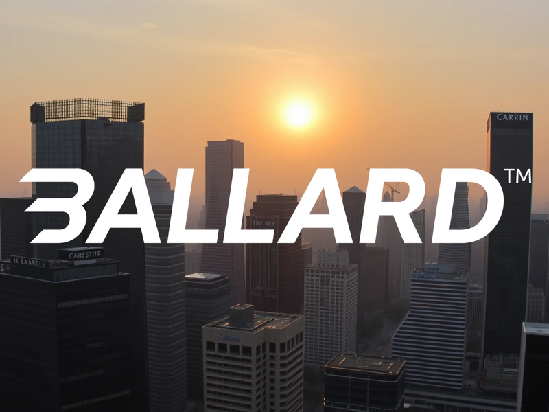 Ballard Power Aktie: Explosiver Ausbruch! - Foto: über boerse-global.de