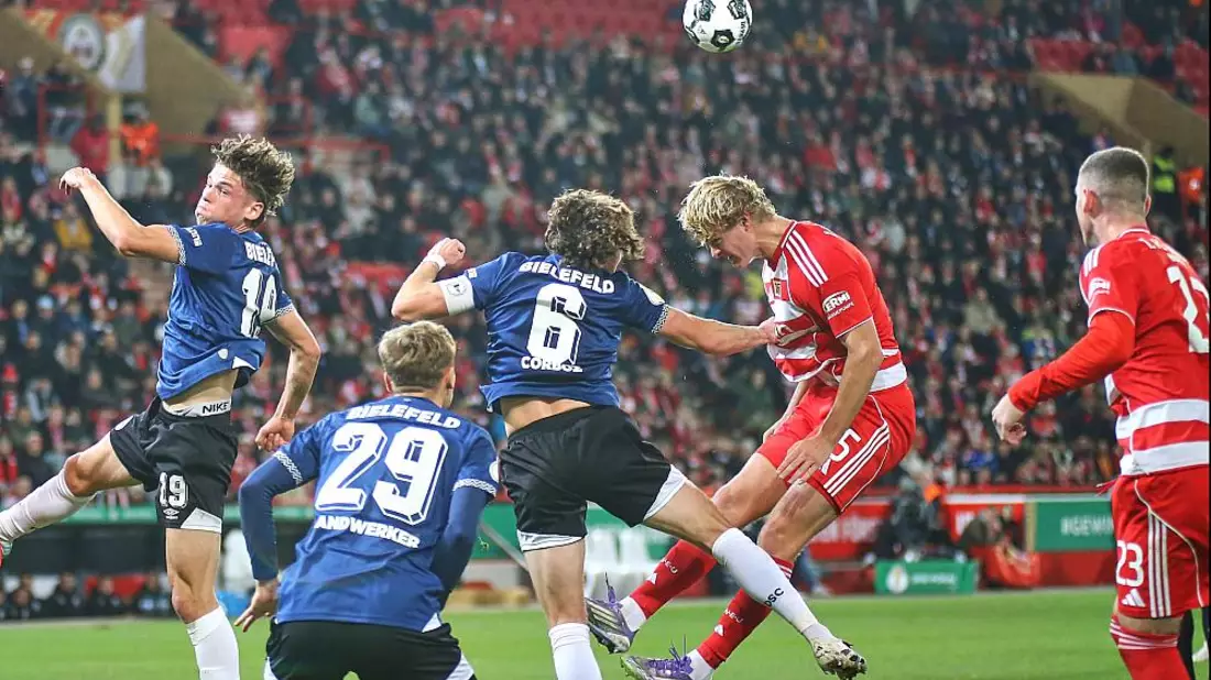 Union Berlin - Arminia Bielefeld am 29.10.2025 - Bild: über dts Nachrichtenagentur