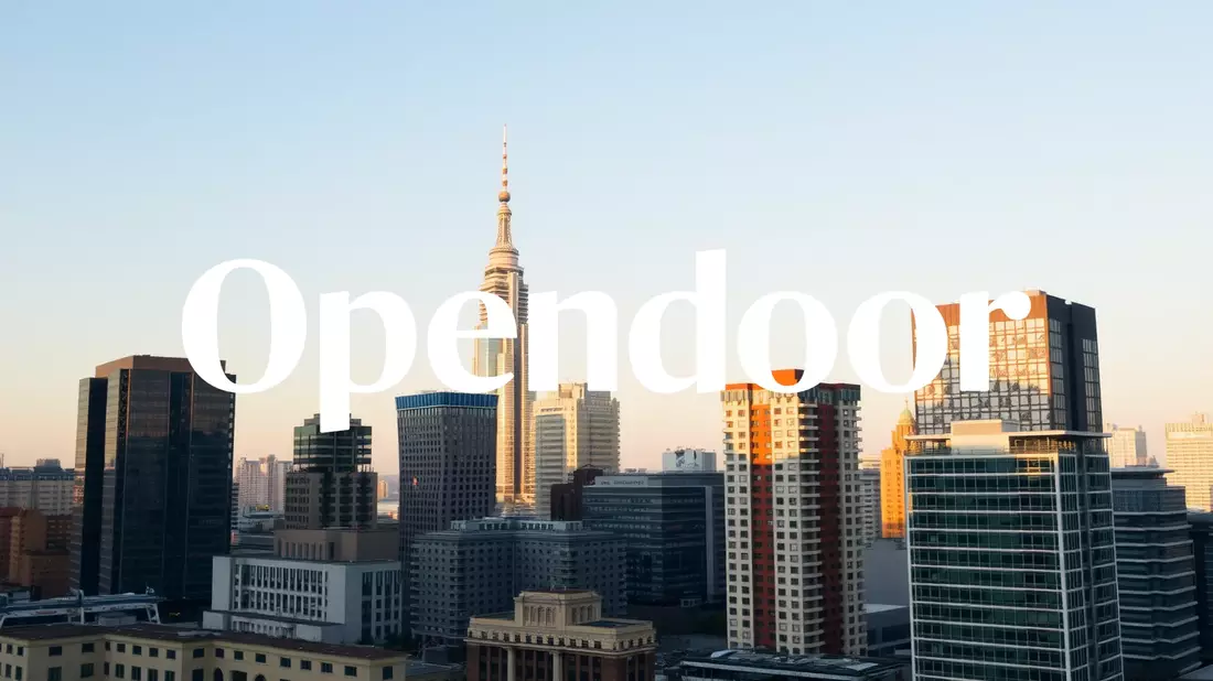 Opendoor Shares Experience Wild Trading Session Amid Market Jitters Illustration mit AI erstellt übermittelt durch boerse-global.de