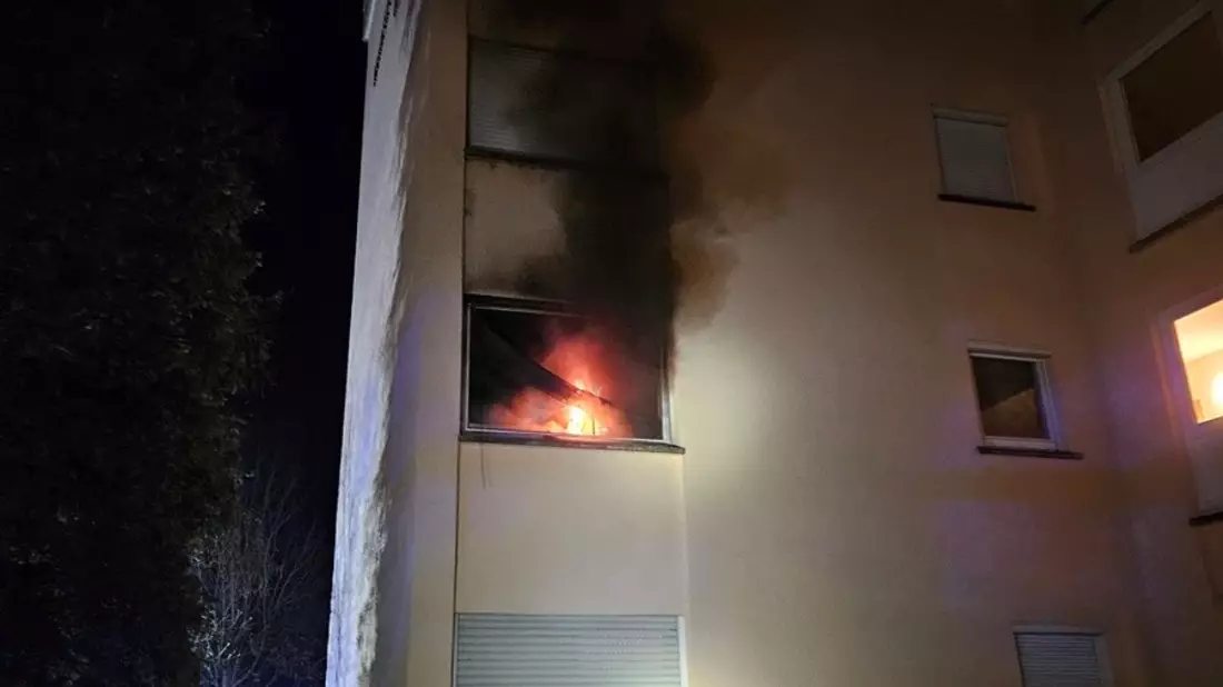 FW-Radolfzell: Wohnungsbrand auf der Mettnau - Bild: presseportal.de