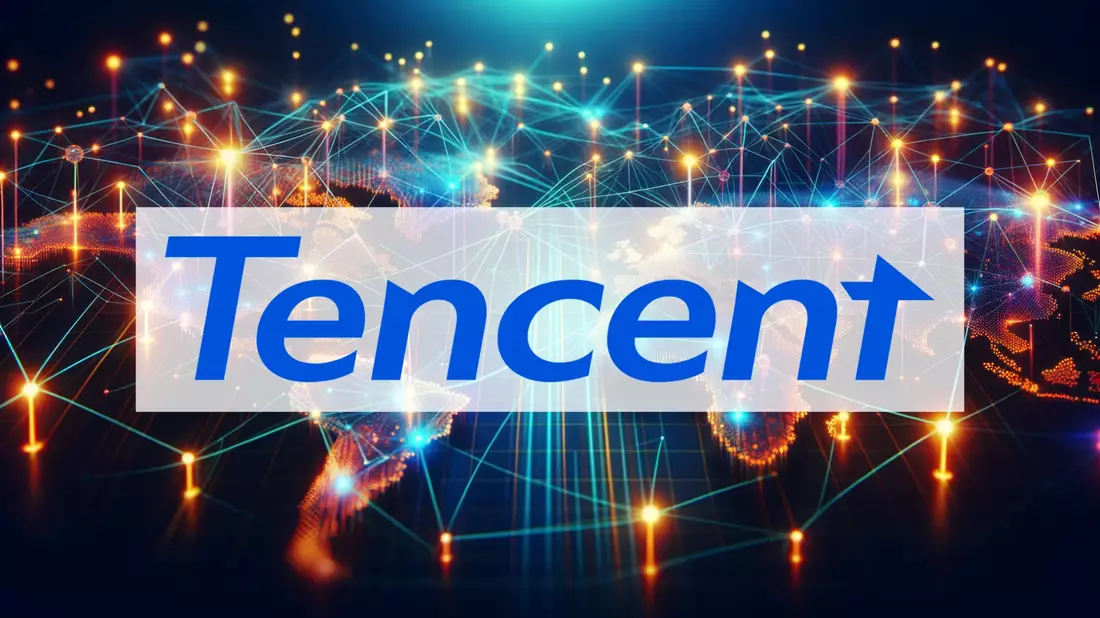 Tencent Shares Surge as AI Integration Fuels Growth Momentum Illustration mit AI erstellt übermittelt durch boerse-global.de