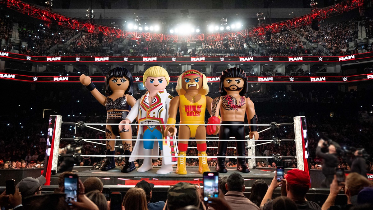 Playmobil steigt in den Ring: Weltweite Lizenzpartnerschaft mit WWE® bringt legendäre Superstars ins Playmobil-Universum - Foto: presseportal.de
