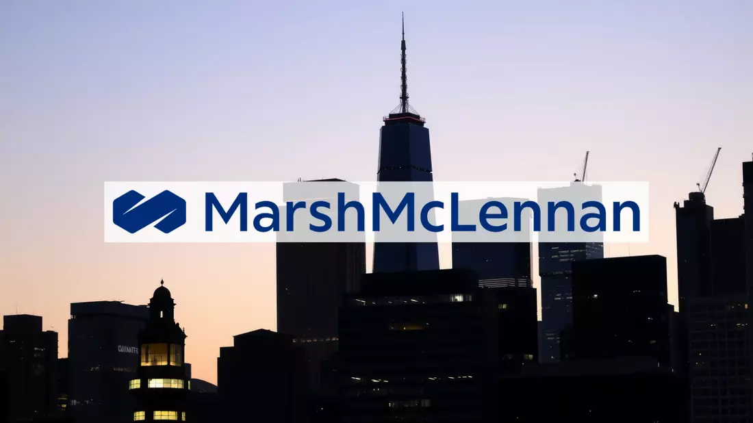 Marsh McLennan Shares Hit New Low Amid Widespread Analyst Downgrades Illustration mit AI erstellt übermittelt durch boerse-global.de