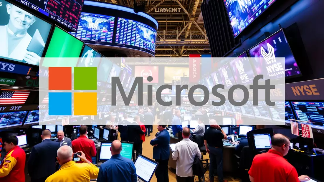 La paradoja de Microsoft: Resultados récord que desatan el pánico - Bild: über boerse-global.de