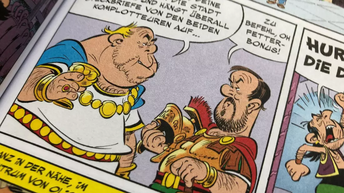 Im gerade erschienenen Band «Asterix in Lusitanien» gibt es eine Figur namens Pistorius. - Bild: Christof Bock/dpa