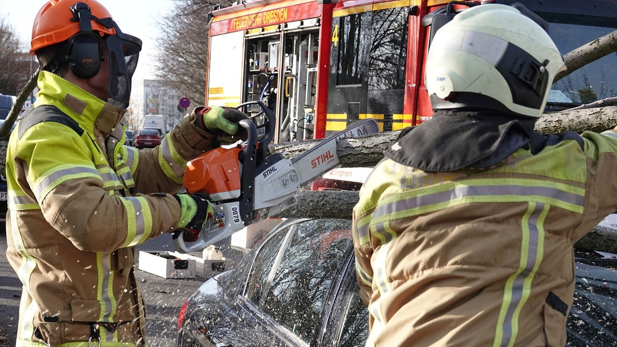 FW Dresden: Informationen zum Einsatzgeschehen von Feuerwehr und Rettungsdienst in der Landeshauptstadt Dresden vom 30. Oktober 2025 - Foto: presseportal.de