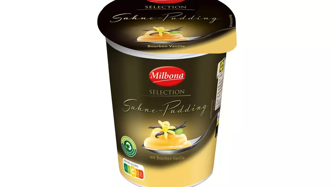 Milbona Sahne-Pudding erhält Bestnote in aktueller ÖKO-TEST / Auch Weinsauerkraut und Männerpflege von Lidl überzeugen - Bild: presseportal.de