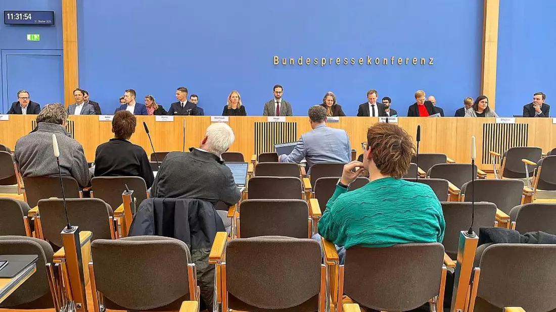 Regierungspressekonferenz am 31.10.2025 - Bild: über dts Nachrichtenagentur