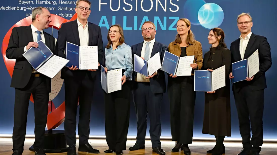 Die Allianz hat sich zum Ziel gesetzt, dass das weltweit erste Fusionskraftwerk in Deutschland steht. - Bild: Malin Wunderlich/dpa