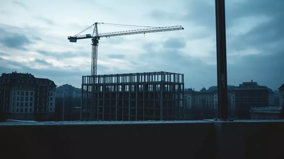 Wien: Baukrise bedroht Wohnungsmarkt Illustration mit AI erstellt übermittelt durch boerse-global.de