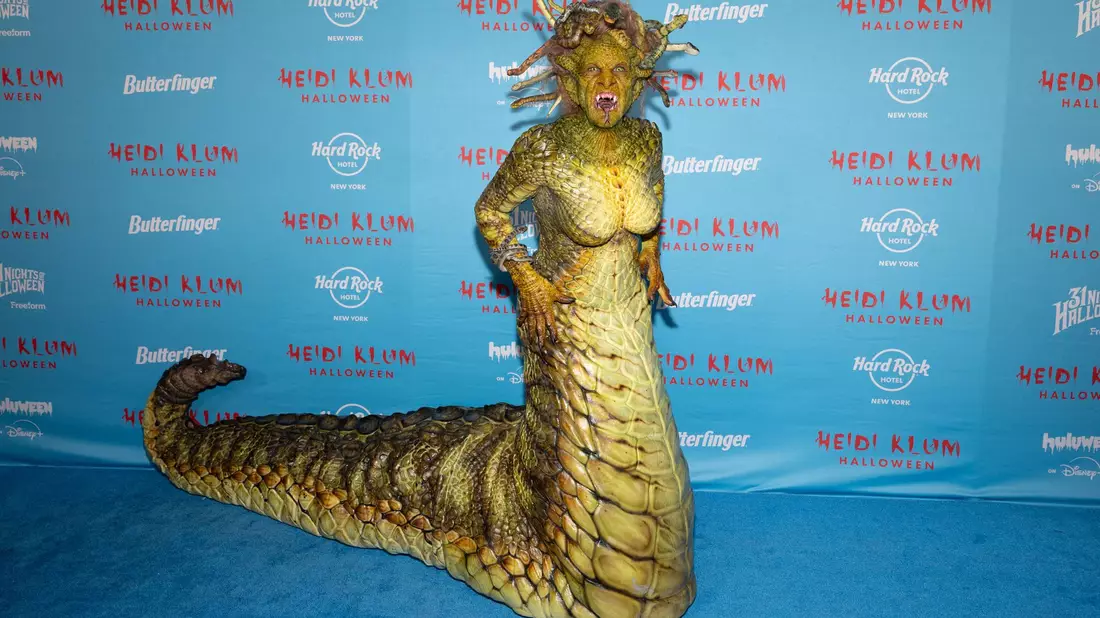 Klum gilt als Queen of Halloween.  - Bild: CJ Rivera/Invision/AP/dpa