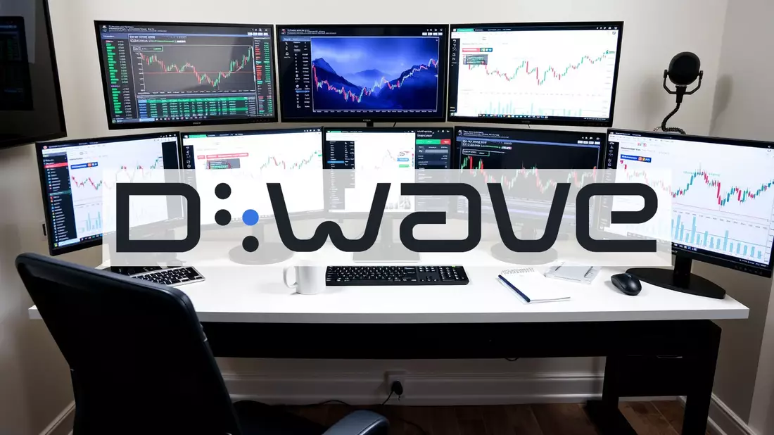 D-Wave Quantum Shares Face Volatility After Stunning Rally Illustration mit AI erstellt übermittelt durch boerse-global.de